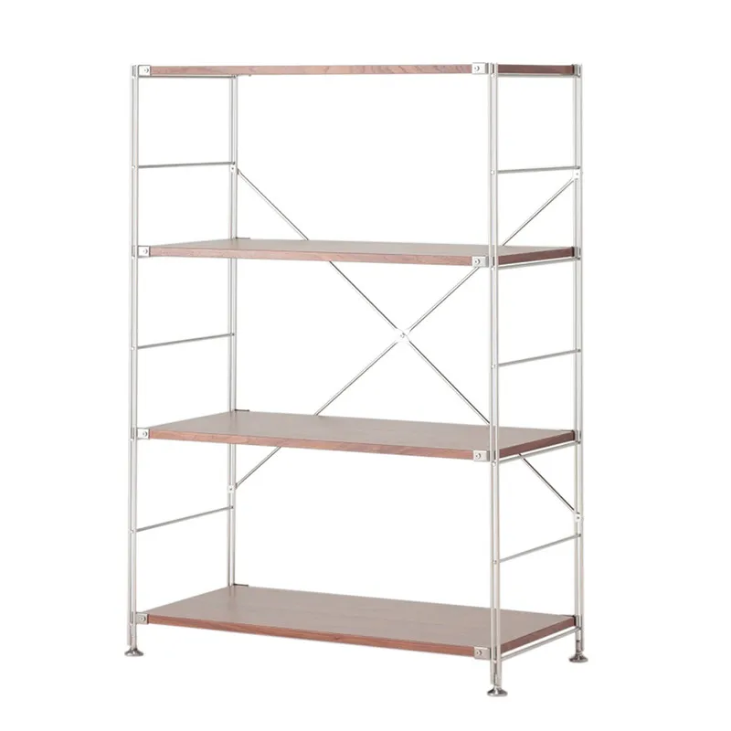 

[Walnut color rack] M304 kitchen dining room electrical rack living room storage rack