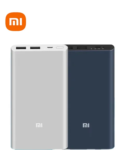 10000mAh Xiaomi 2 Original Powerbank Dual USB Port External Battery Fast Charging Portable Mi Power bank for Smartphone