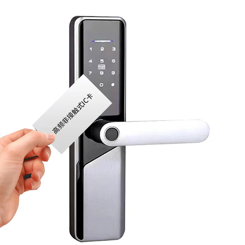 

2025 New Advanced 3D Face Recognition Finger Vein Lock Xhome Video Call Tuya Smart Home Safety Digital Door Lock Manufacturer