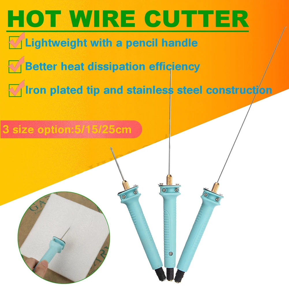 Electric Foam Cutter Polystyrene Styrofoam Knife Hot Wire Foam Cutting Pen Portable Styrofoam Cutting Tools Styrofoam Cutting