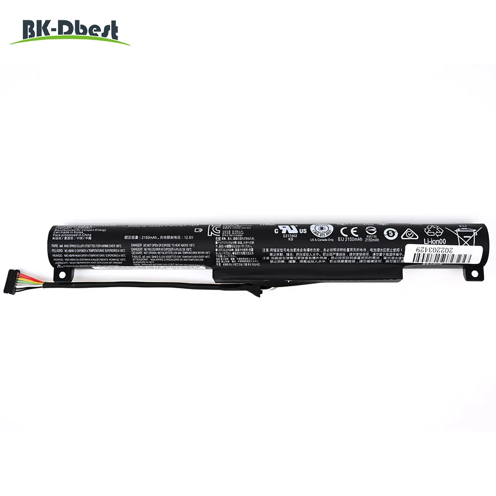 Imagem -06 - Bk-best-bateria do Portátil para Lenovo Ideapad Lenovo Ideapad 10015iby L14c3a01 L14s3a01 10.8v 24wh Alta Qualidade