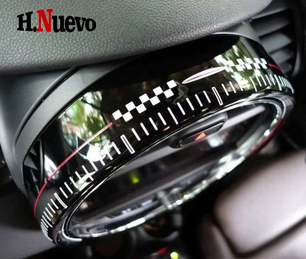 Tela de controle do console central quadro decorativo capa navegação para mini cooper f55 f56 f57 acessórios interiores do carro