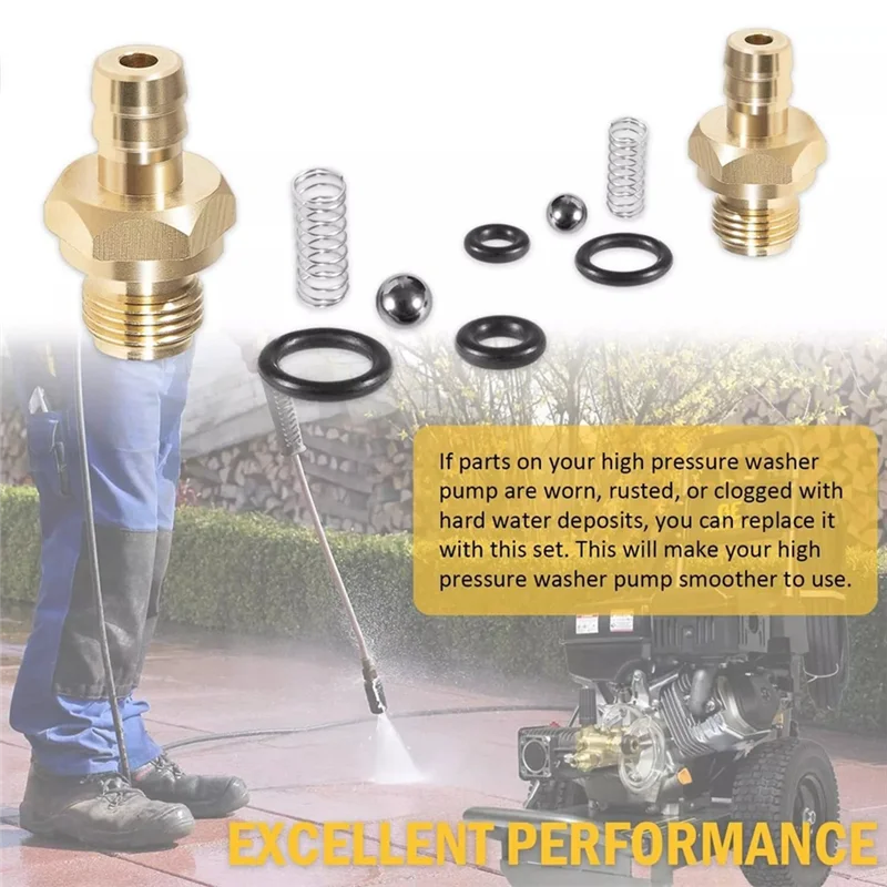 

B97A-Комплект инжекторов для химического мыла для мойки высокого давления для Briggs & Stratton, Homelite, Ryobi и Husky заменяет 190593GS 190635GS