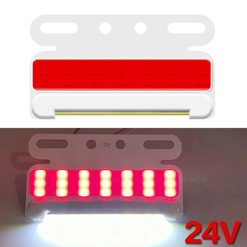 Blue Light 24V Marker Lamp Aluminum Alloy Direct Replacement Easy Installation Vehicle Lighting For 24V Trailers