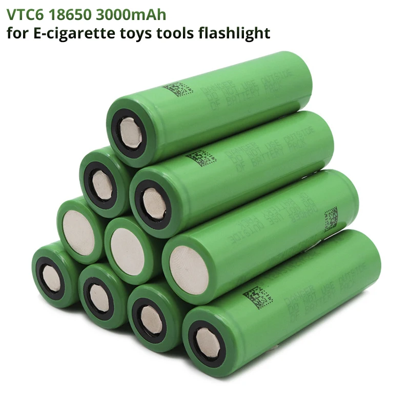 Batería recargable de iones de litio Original para SONY Us18650 VTC6, herramientas eléctricas, linterna, 10-20 piezas, 18650, 3,7 V, 3.0Ah