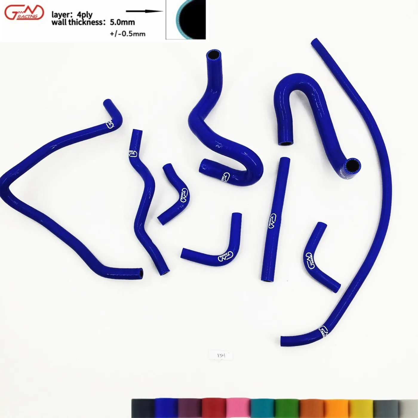 

Fit Lexus RS200 IS200 / Toyota Altezza SXE10 1998-2005 Silicone Coolant Hose Kit
