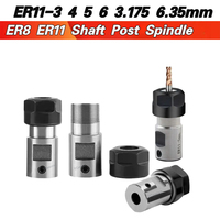 ER8 ER11 ER16 ER20 C10 C16 C20 C25 Tool Holder Motor Shaft Post Spindle 6mm 8mm 5mm 10mm For ER Tool Holder Engraving Machine