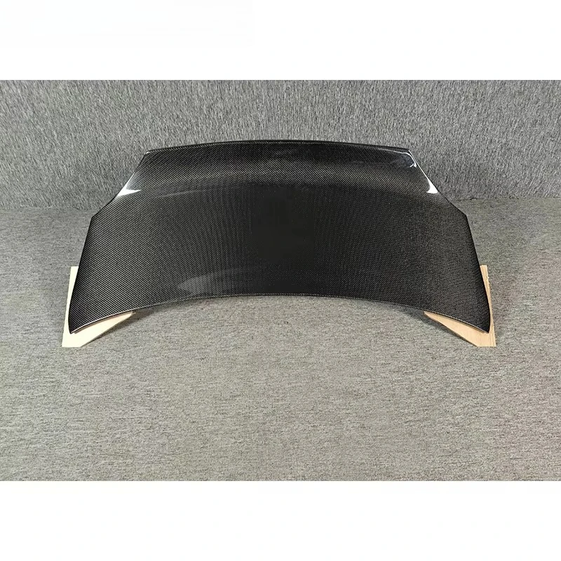 For 2007-2016  Lancer Evolution X Upgraded Modification of Carbon Fiber Trunk Lid  with Ducktail-Style Spoiler view 4