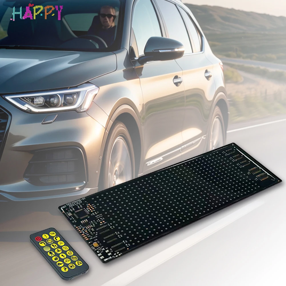 APP 제어 유연한 LED 매트릭스 패널 LED 디스플레이 화면 매장 호텔 바용 Bluetooth 호환 스크롤 광고 LED 사인