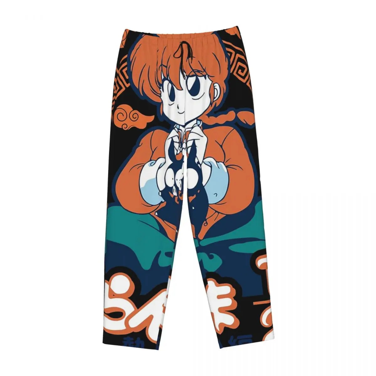 

Женские пижамные брюки Ranma 1/2 на заказ, для дома и сна, с карманами