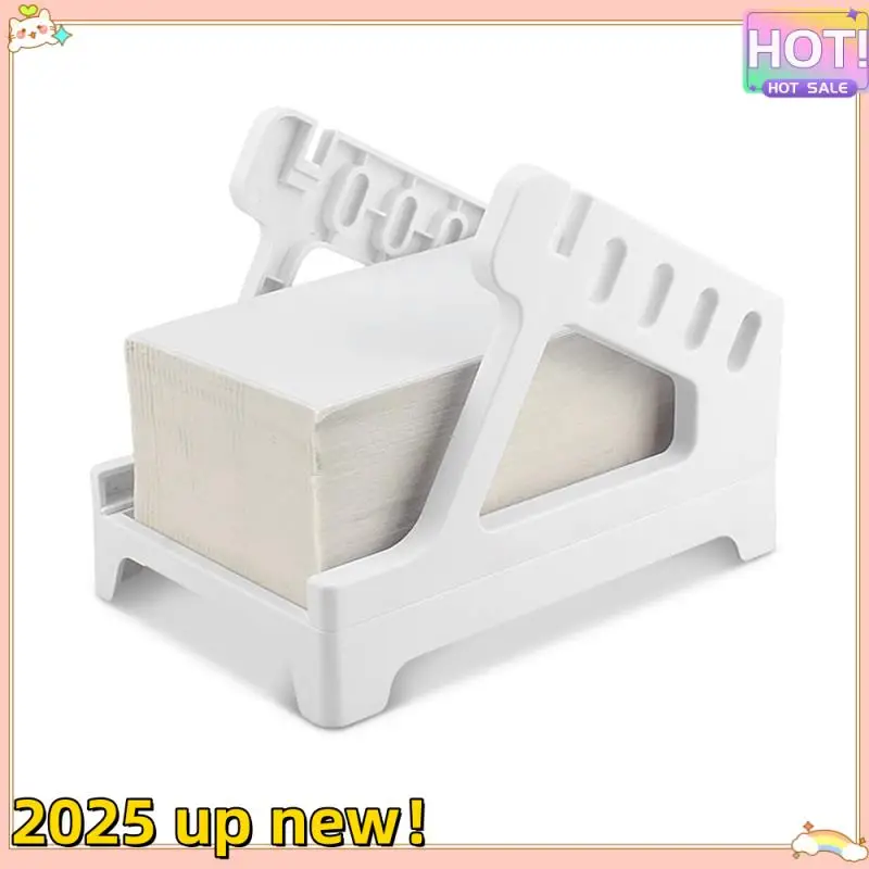 1 PCS Bar Code Machine Paper Rack Universal Face Single Bracket Label Bracket Express Electronic Face Single Box White