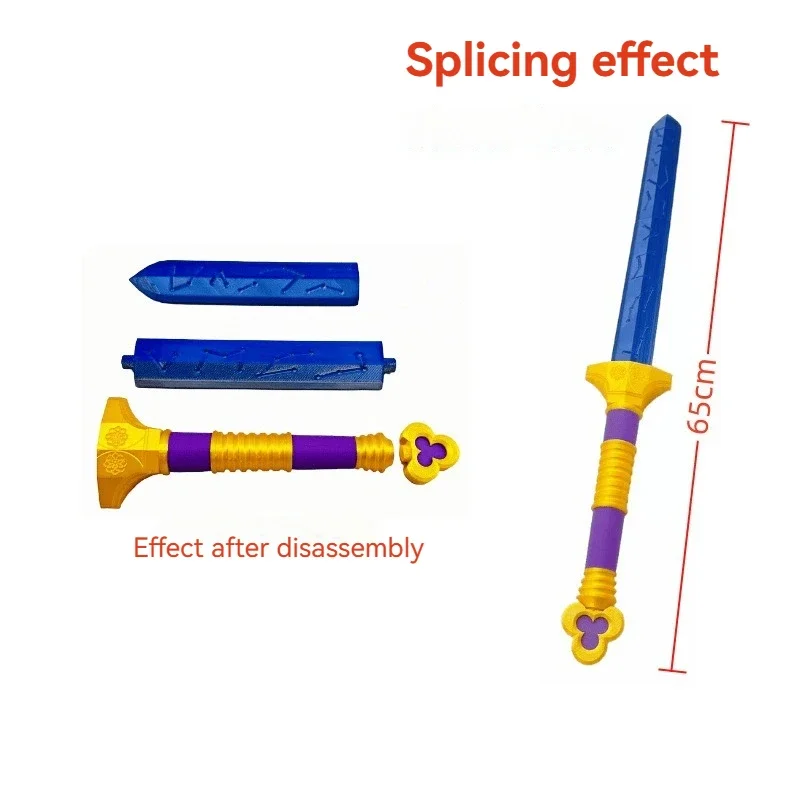 Neue montiert Kpop Rumi Schwert Cosplay Prop mit Symbol Outfit für Frauen Männer Kinder Halloween Karneval Kostüm Werkzeuge Zubehör