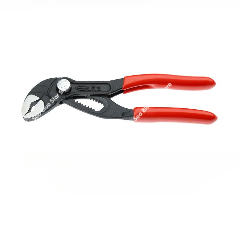 Pump pliers 5 inches, multi-function, adjustable, button mini water pipe pliers, portable EDC small wrench