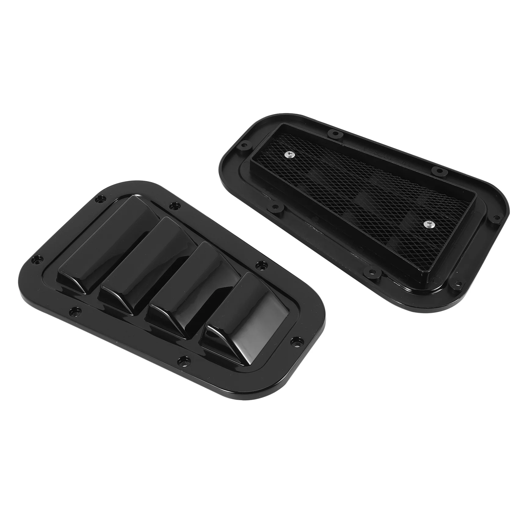 

AC34-Car Front Engine Hood Bonnet Side Trim Cover Air Outlet Flow Intake Scoop Vent Snow Cover For Land Rover Defender 04-19