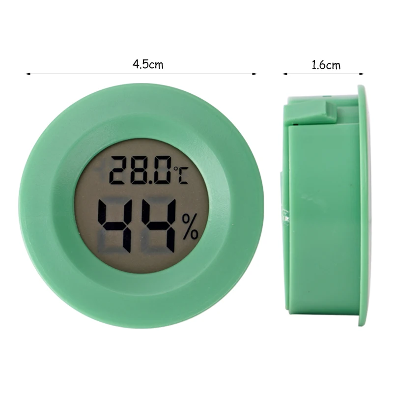 1pcs Land Turtles Accessories Aquarium Hygrometer Digital Thermometer Terrarium Reptiles Outdoor Reptile Thermal Plate Heating