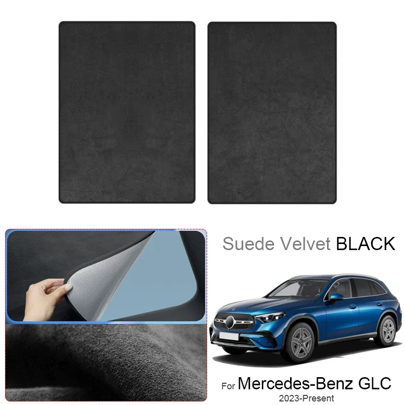 

Автомобильный солнцезащитный козырек из замшевой ткани с электростатической адсорбцией, защита от УФ-излучения, теплоизоляция для люка MERCEDES-BENZ GLC 2016-наст. время