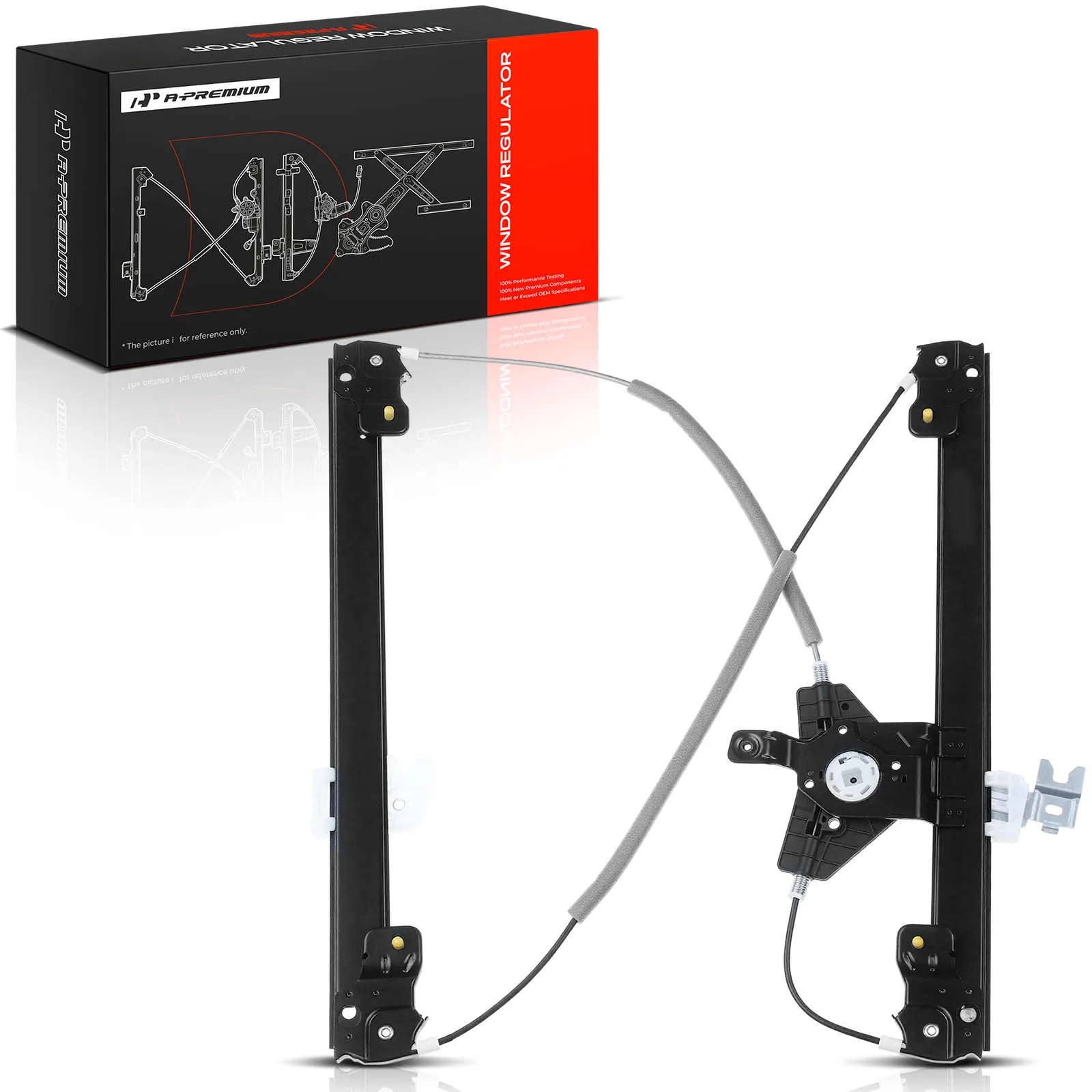 A-Premium Front Driver Side Power Window Regulator for Infiniti QX60 2014-2020 JX35 2013