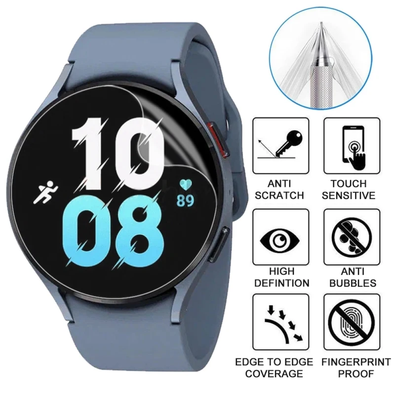 Soft Hydrogel Film Watch Screen Protector For Samsung Galaxy Watch5 44mm