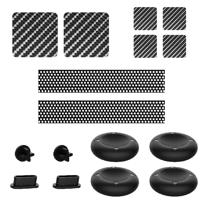 غطاء عصا الإبهام لوحدة التحكم في الألعاب ، ملحقات سطح البخار ، وحدة التحكم في الألعاب ، سدادة الغبار ، مجموعة واحدة