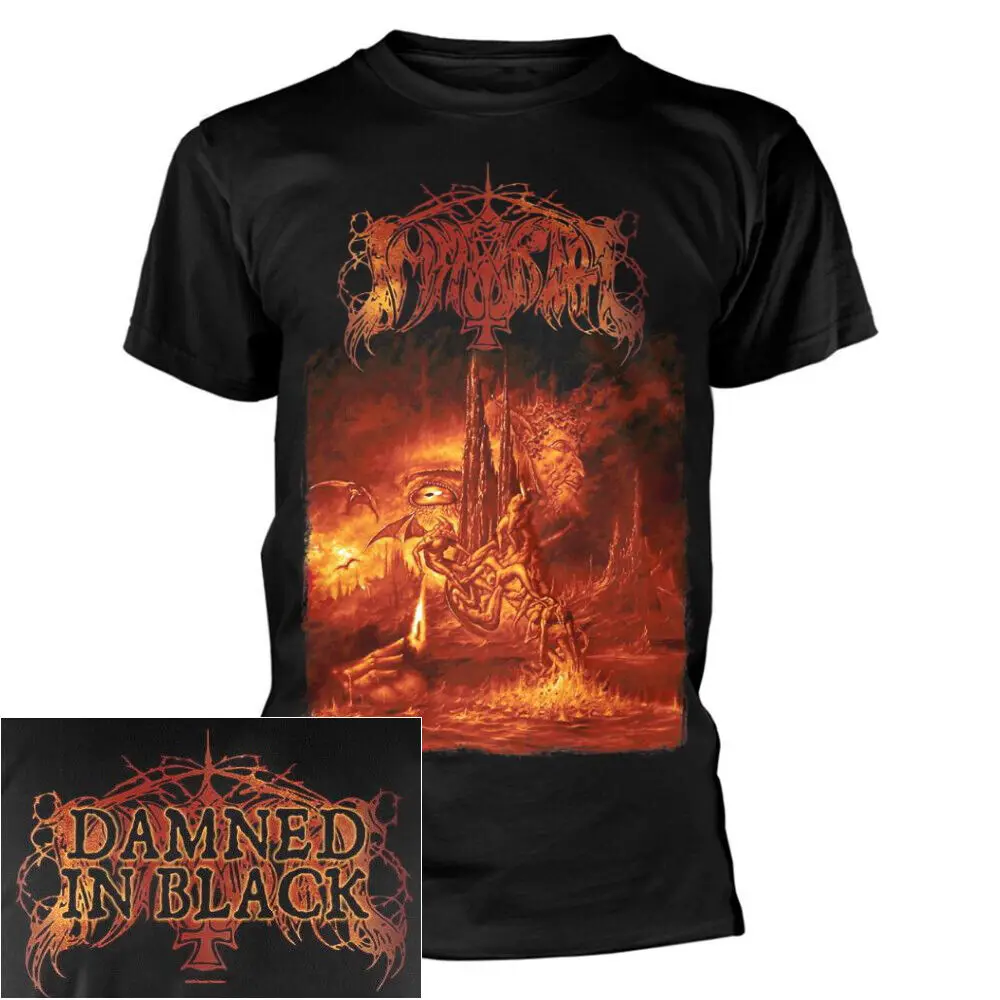 Immortal Damned In Black 2020 Shirt S-XXL T-Shirt Official  Band Tshirt