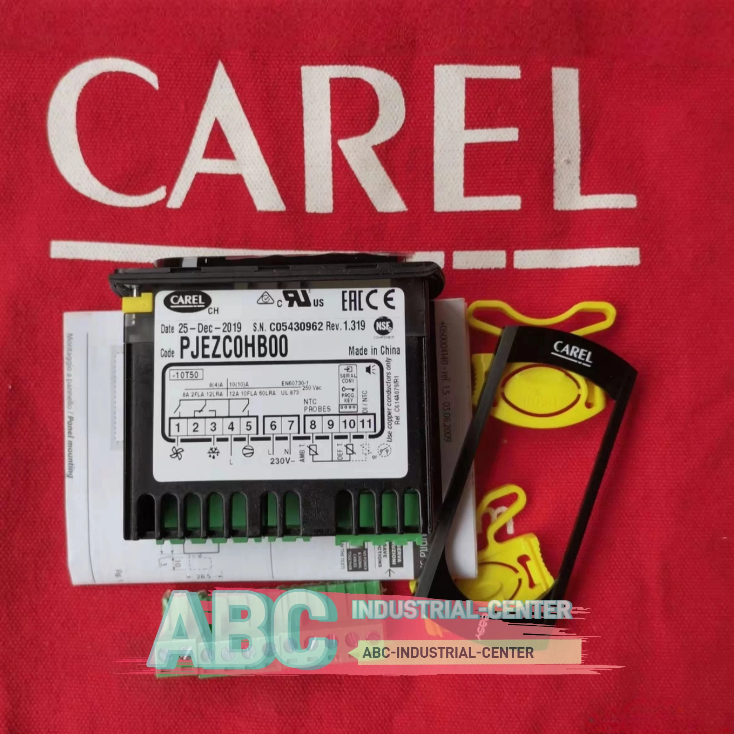 Novo controlador de temperatura PJEZC0HB00 PJEZC0M000