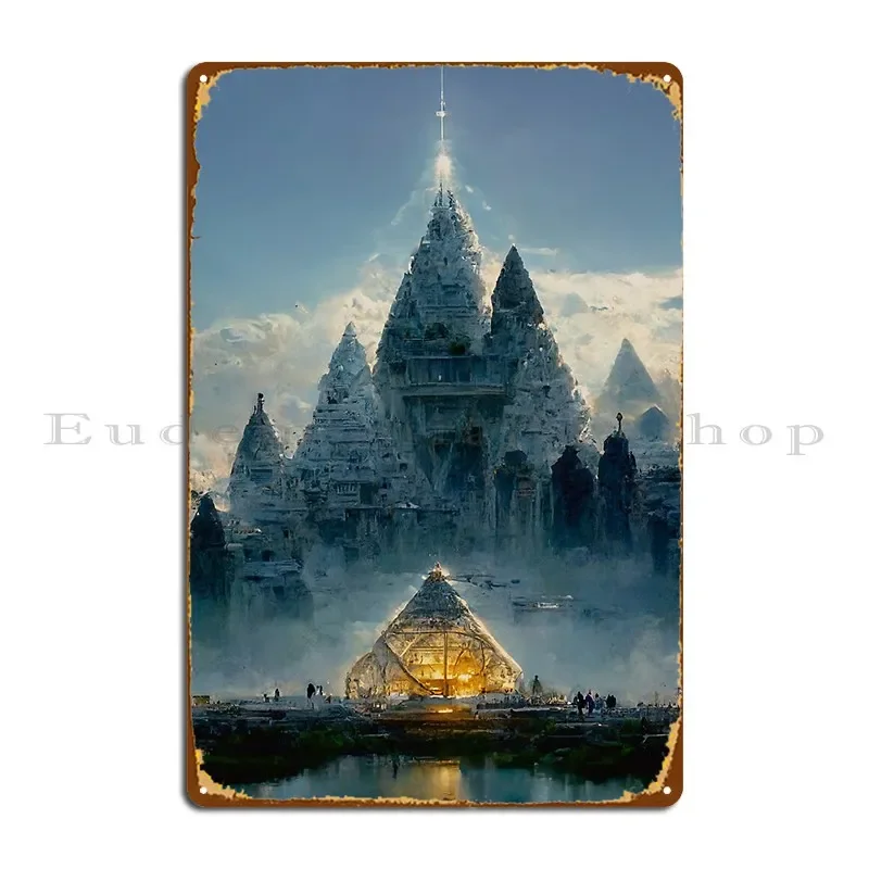 Middle Earth Metal Sign Decoration Vintage Design Character Garage Tin Sign Poster