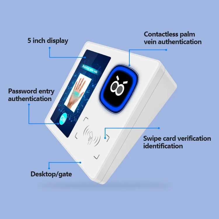 Sinmar biometric palm vein recognition payment machine pos hardware touchscreen palm scanner pay point of sale terminal device