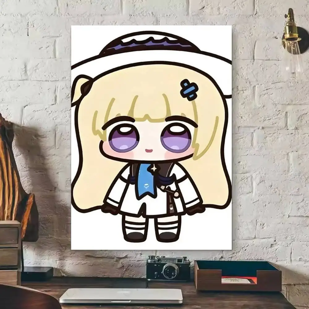 Wuthering Waves WUWA Game CHIBI  Anime Character Poster HD Print Wall Art Home Decor