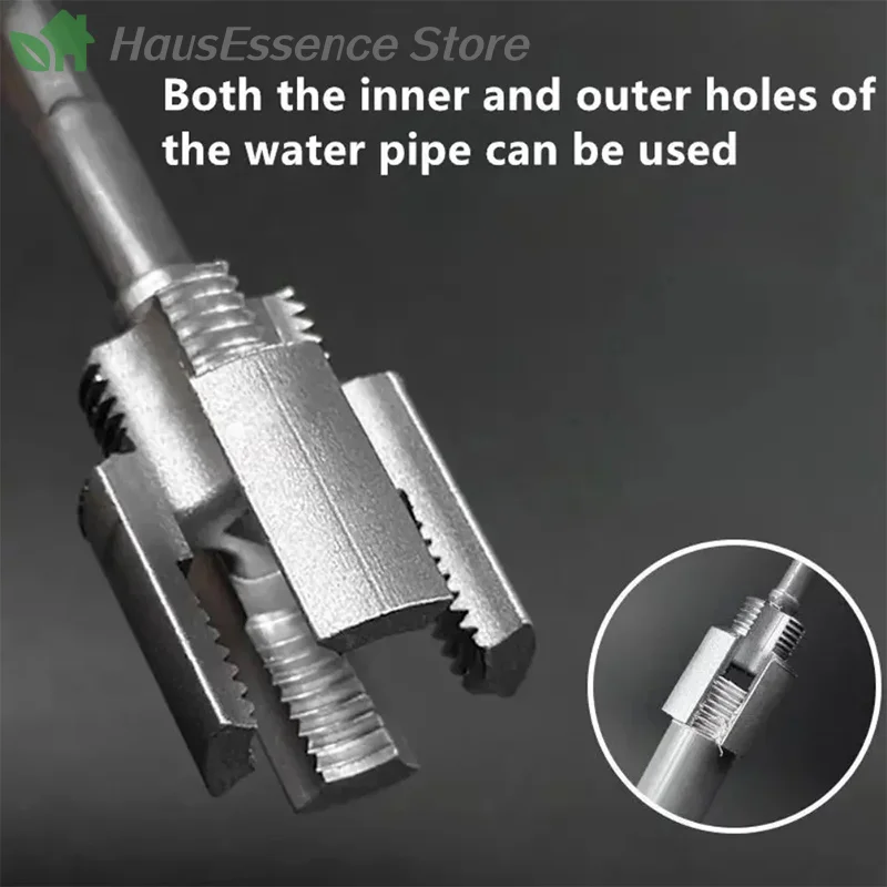 ※New Design 1/2inch 3/4inch PPR/PVC Water Pipe Threader Tapping ToolInternal Thread External Thread Integrated Water Pipe