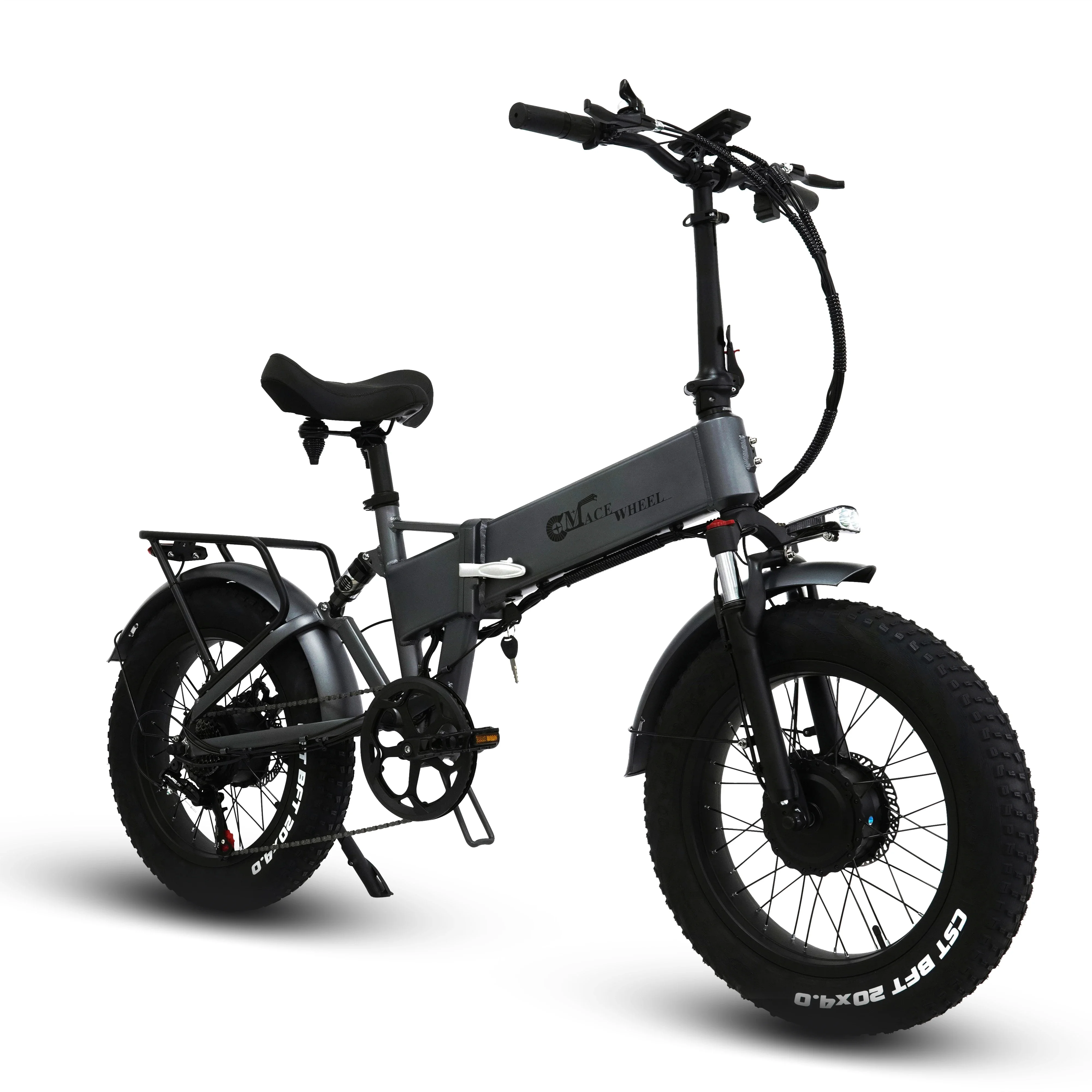 2023 New CMACEWHEEL RX20MAX E-bike 2000W Powerful Dual Motor Electric Bicycle 48V 17AH 20inch*4.0 Fat Tyre Foldable Ebike