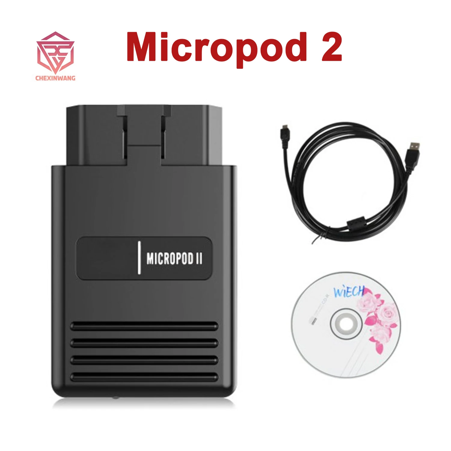 

MicroPod II Micropod 2 Micropod2 V17.04.27 For Chrysler/Dodge/Jeep OBD2 Car Diagnostic Tool Online Programmer Scanner