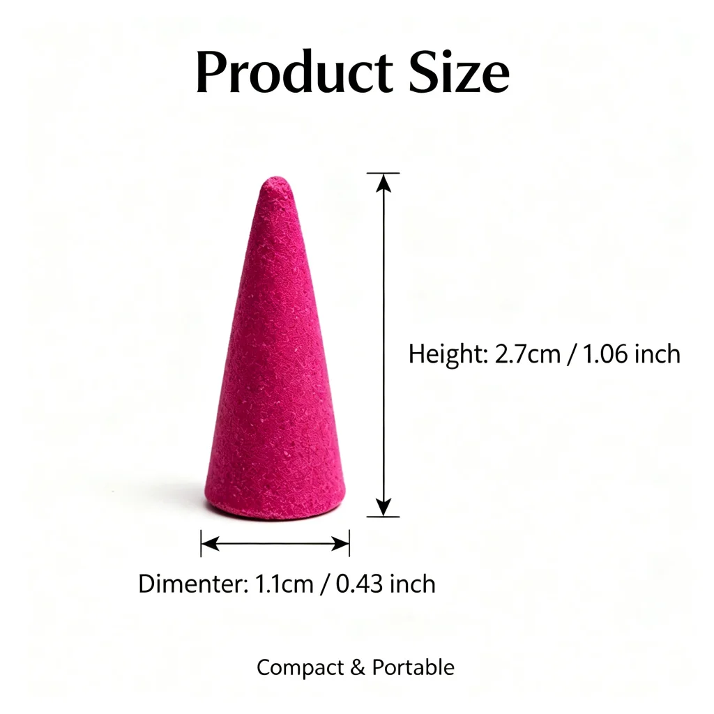 9 Different Fragrance Cones Mixed Incense, Long-Lasting Scent, Perfect for Tea Room aroma Decoration, and Great as a Holiday Gif