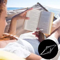 Thumb Support Book Page Holder Convenient Bookmark School Office Supplies Book Thumb Holder for Library Book Lovers Bookmark