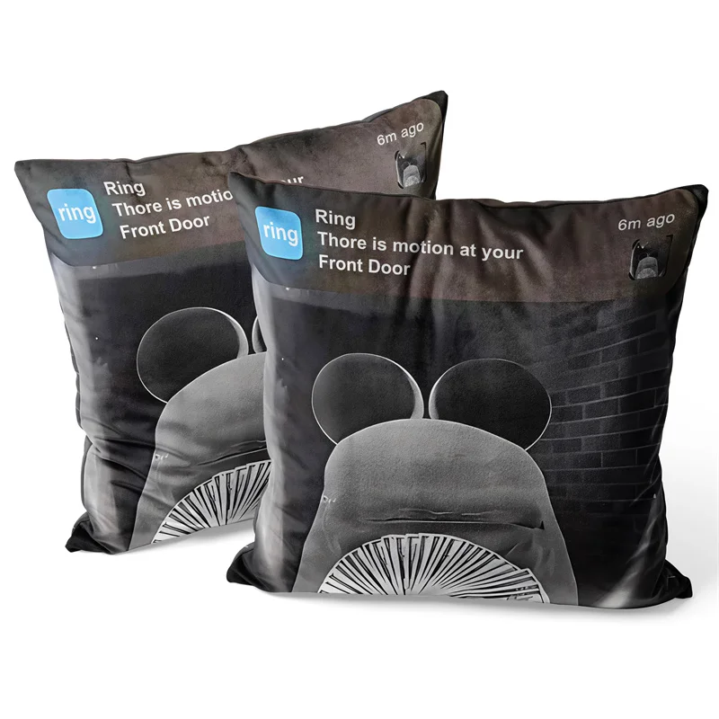 Gaslight Gatekeep Girlboss Thore is Motion at Your Front Door Throw Pillow Covers Cushion Cases Pillowcases 45cm x 45cm