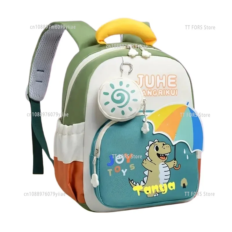 

New Kids Dinosaur Backpack Kindergarten Casual Cute Fashion Boys Girls Backpack Holiday Birthday Gift Suitable for Preschool