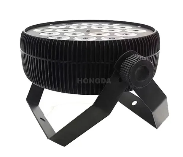 BOTAI stage event light 18 x 18W RGBWAUV 6IN1 slim led par flat