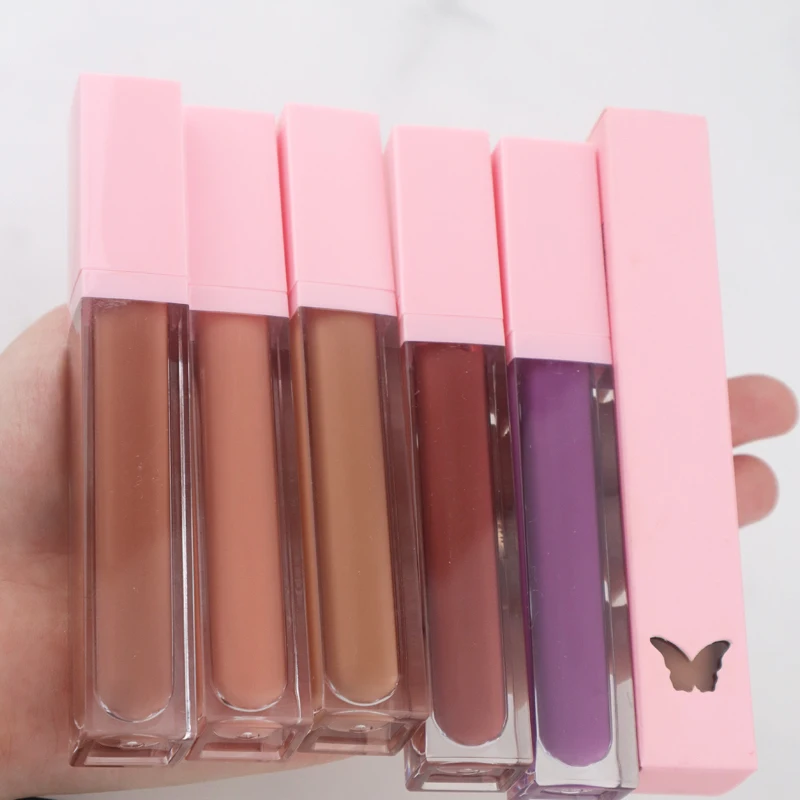 Bivanfe 15 Colors Matte Liquid Lipstick Waterproof Long-Lasting Moisturizing Lip Gloss Non-Stick Cup Lip Tint Makeup Cosmetics