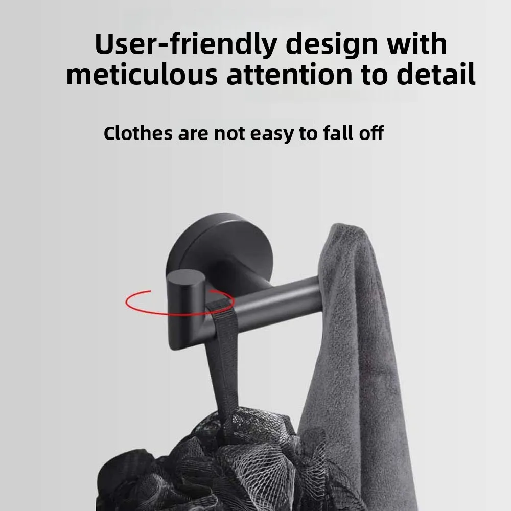تخزين الرف جدار معطف الملابس هوك مدخل المنظم البشكير/غطاء الحمام شماعة للمنشفة ديكور المنزل الفولاذ المقاوم للصدأ