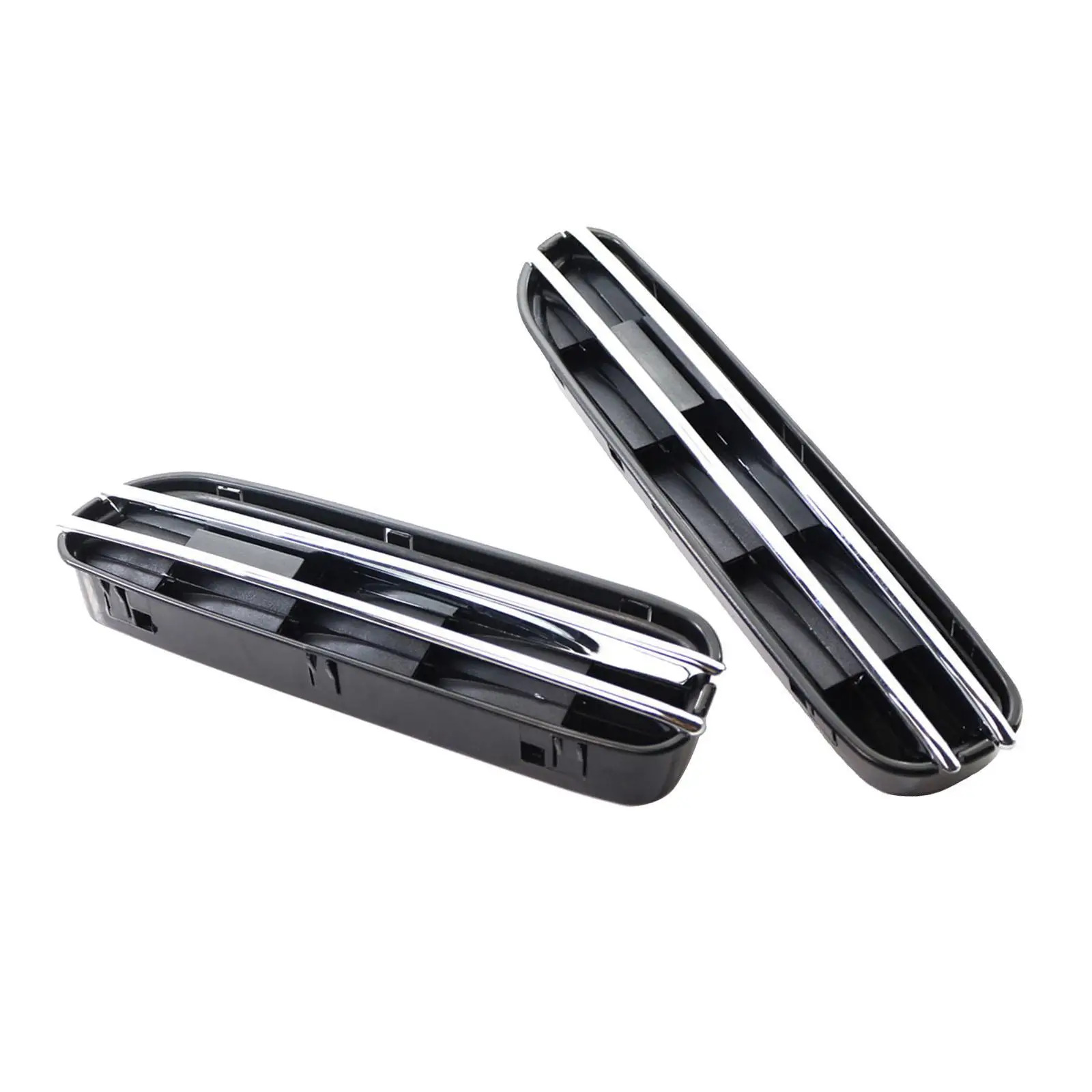 

Flameer 2x Flow Vents Grilles Grill Trim for E39 E60 E61 M5