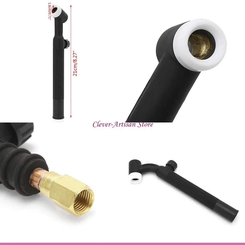 

E06B WP-17FV SR-17FV Tig Welding Torch Flexible with for Valve for Head Body Gas Cool
