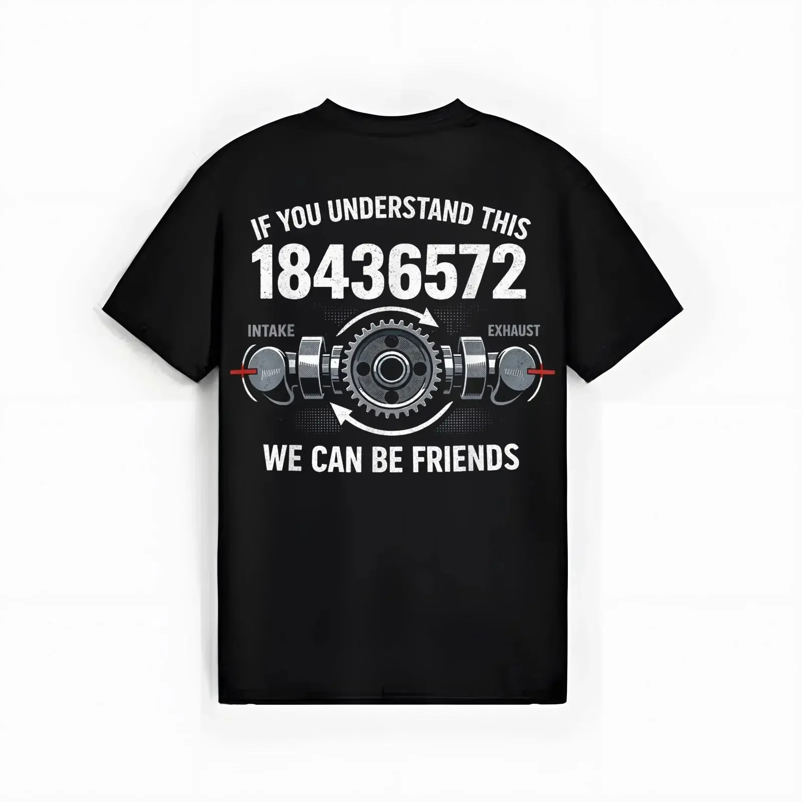 If You Understand 18436572 Engine Mechanic T Shirt vintage Washed Casual Top For Everyday Wear Stylish Unisex Soft Breathable