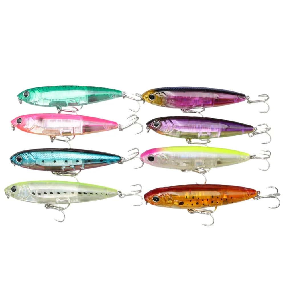 1pc 10cm 17.3g Long Cast Floating Pencil Fishing Lures Pesca Wobbler For Pike Bass Trolling Artificial Hard Bait