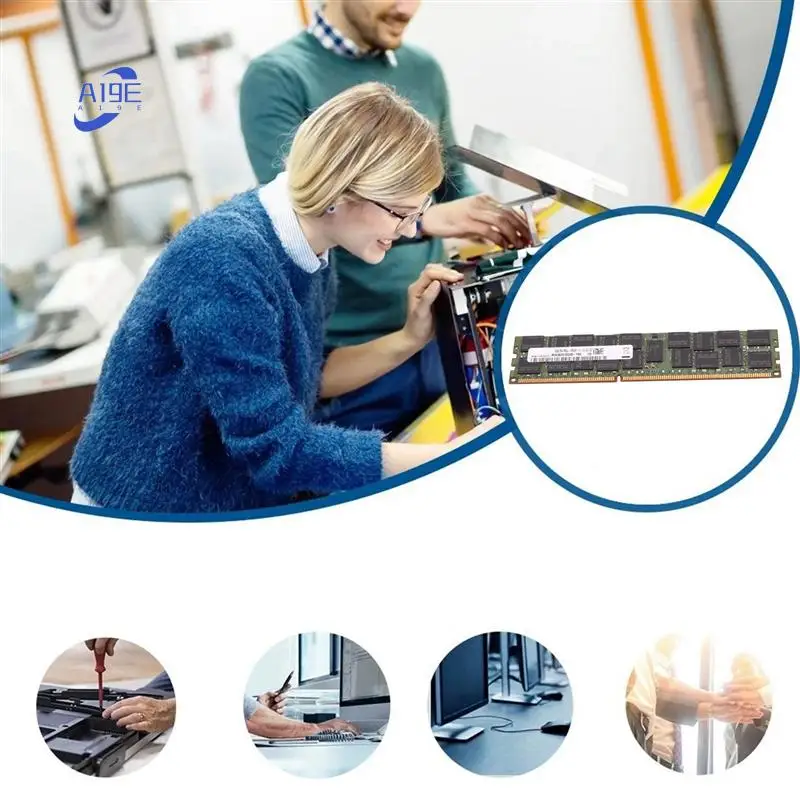 

A19E-4X DDR3 16GB 1600Mhz RECC Ram PC3-12800 Memory 240Pin 2RX4 1.35V REG ECC RAM Memory For X79 X58 Motherboard