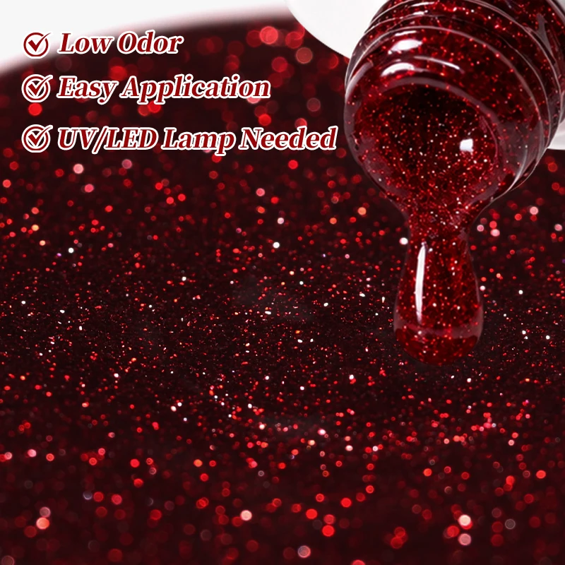 بورن بريتي 10 مل جل أظافر لامع - مراجعة Nail Art Red Wine وسعره
