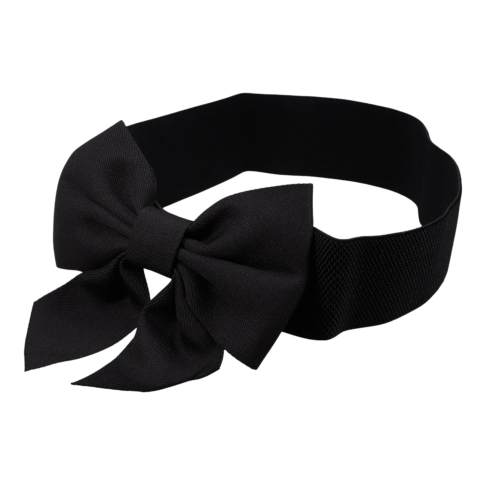 

Wide Elastic For Women Dress Waist Strap Sash Bow Belt Fashion Clothing Accessory Stretchy Decorative Belt For Dresses