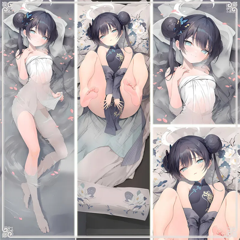 Anime blau Archiv Kisaki Dakimakura Scharnier Körper Kissen bezug Cosplay Otaku Kissen bezug Kissen bezug Weihnachts geschenke Byanimation Surr