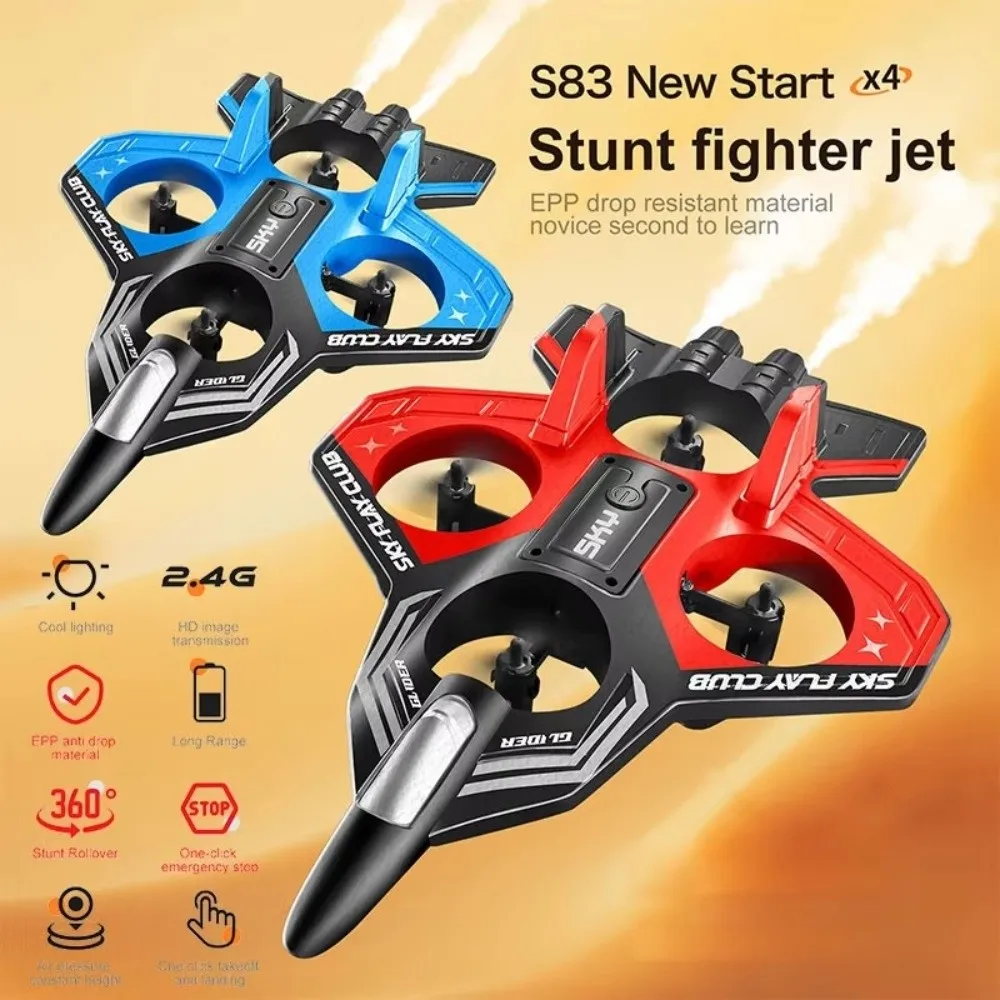 2.4GHz Foam Remote Control Aircraft Stunt Roll Gravity Sensing Helicopter Quadcopter Crash Resistance Waterproof