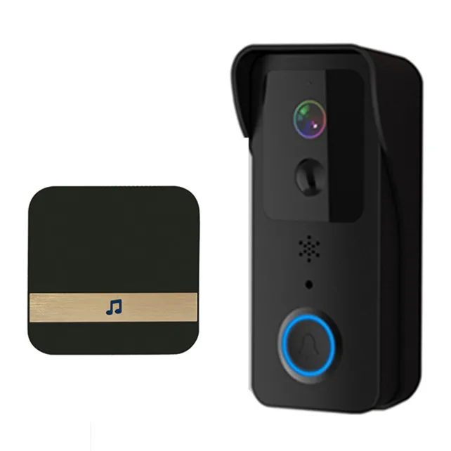 2MP 1080P 2.4G&5G Dual Band WIFI IP Doorbell Tuya Power Battery Video Door Phone With Chime