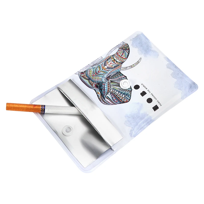 Mini Ashtrays Bag Potable Pocket Size Ashtray Outdoor Smoking Ash Tray Multifunctional Tiny Things Storage Bag