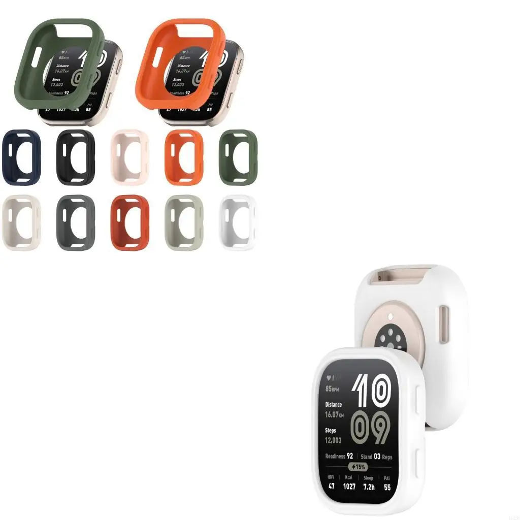 462E Protector Cover Shell for Bip 6 Smartwatch Soft Flexible Silicone Case
